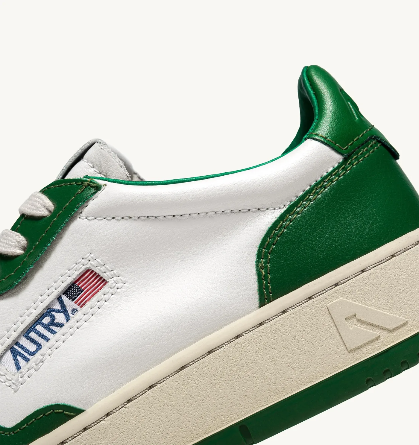 Autry Medalist Low Bianco / Verde