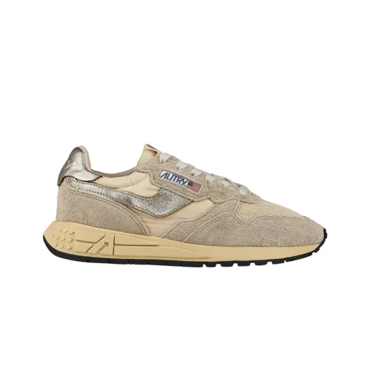 Autry Reelwind Low Beige / Argento