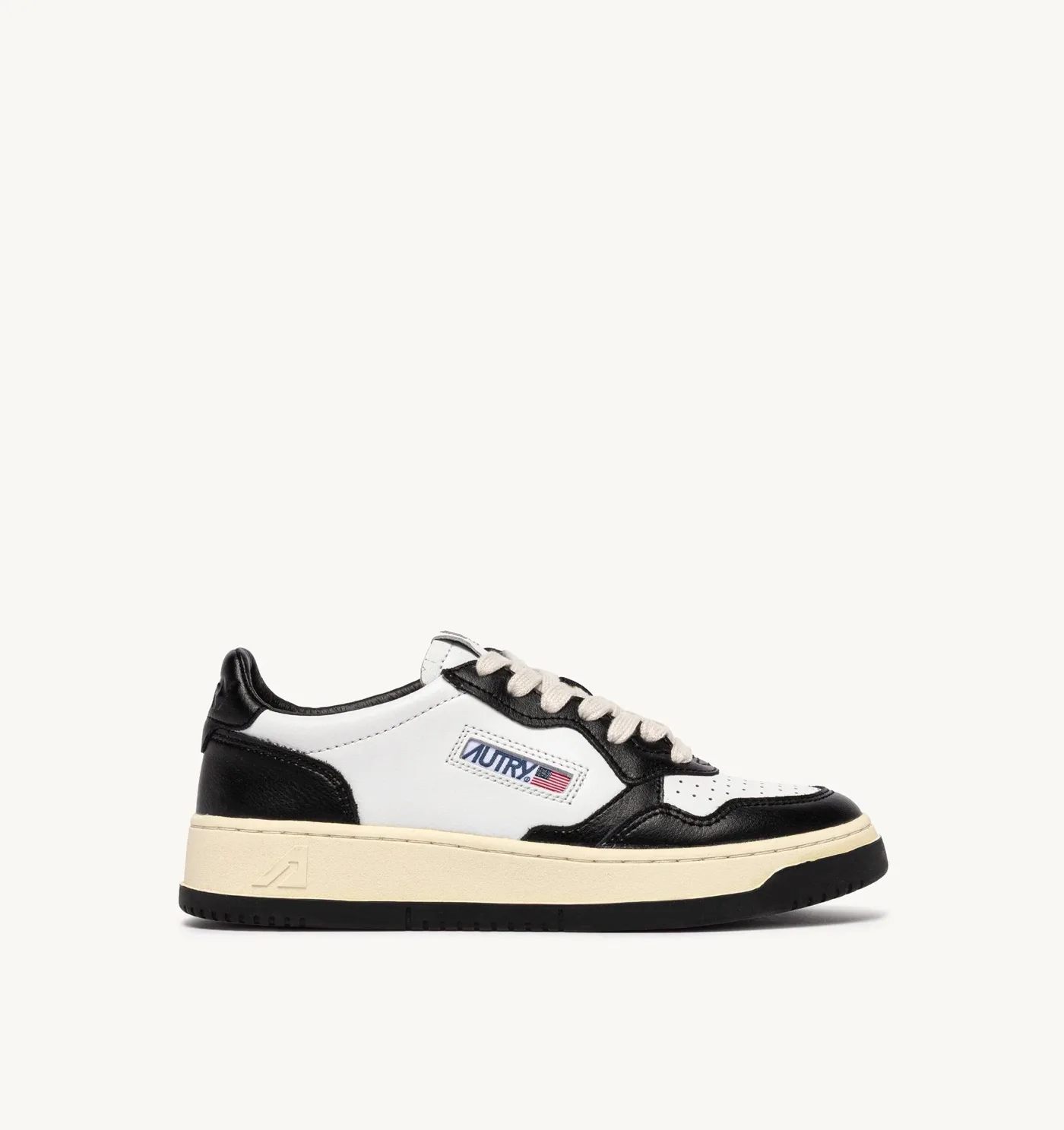 Autry Medalist Low Bianco / Nero
