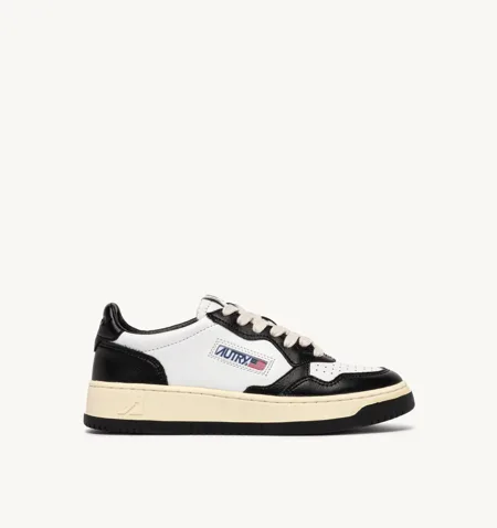 Autry Medalist Low Bianco / Nero