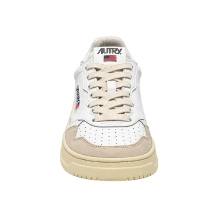 Autry Medalist Low Bianco / Beige
