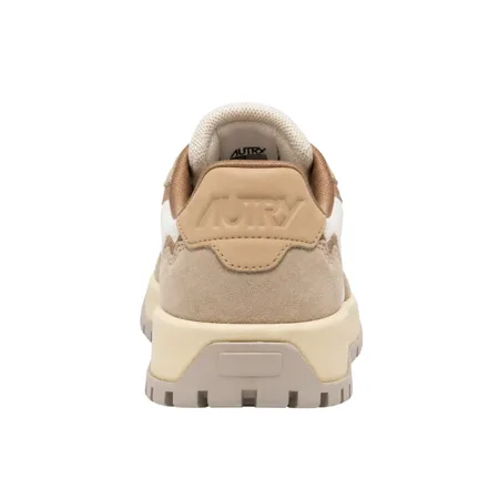 Autry Wildpace Low Beige / Bianco