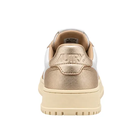 Autry Medalist Low Bianco / Oro