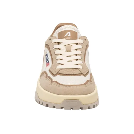 Autry Wildpace Low Beige / Bianco