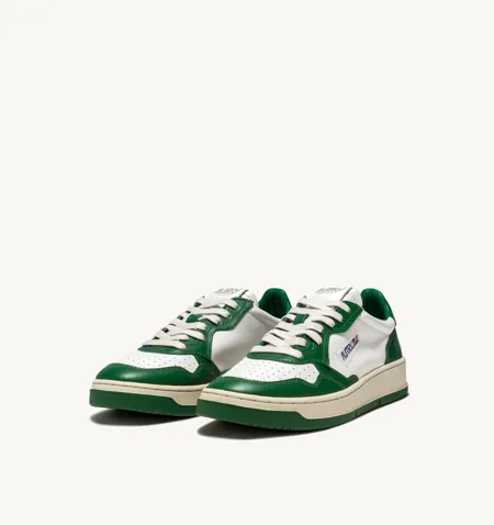 Autry Medalist Low Bianco / Verde