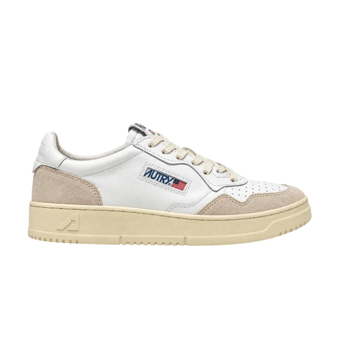 Autry Medalist Low Bianco / Beige