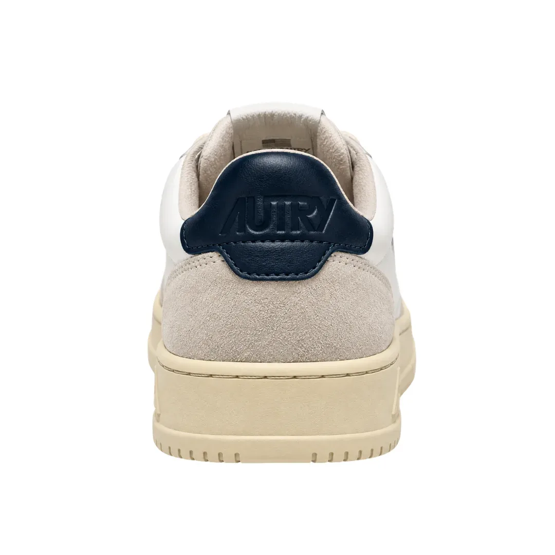 Autry Medalist Low Bianco / Blu Navy